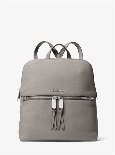 grey bag michael kors|Michael Kors backpack gray.